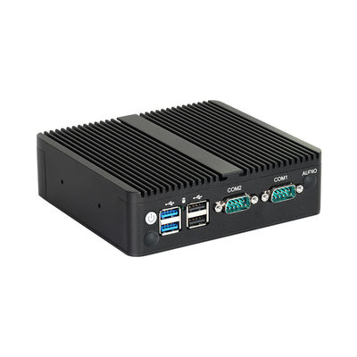 DDR4 RAM 32GB PC sem ventilador Intel Celeron Série J6412 Processador Mini PC Industrial