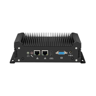 Processador Intel Core Série Computador Industrial Sem Ventilador Mini PC Com Dual LAN Dual COM