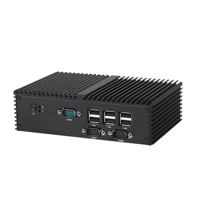 Intel Celeron J1900 Processador PC sem ventilador DDR3L 8GB Com 7COM 2LAN PC Industrial