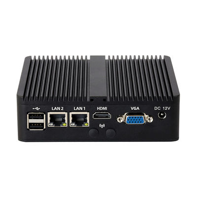 Intel Celeron J6412 Industrial Mini PC 4 Core 4 Thread com LAN duplo Dual COM
