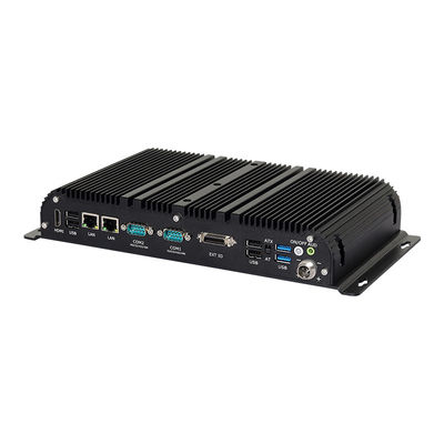 Intel Core I5 I7 PC Industrial sem ventilador com Quad Cores Processadores de oito fios