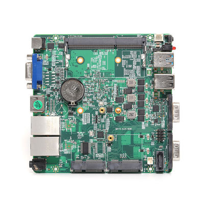 Intel 120x120mm Mini Motherboard com Dual Realtek 8111F Gigabit LAN e Linux