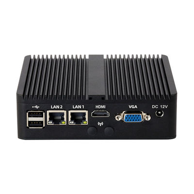 Intel Pentium J2900 Dual LAN Dual COM Mini Computador com DDR3L até 8GB e MSATA SSD