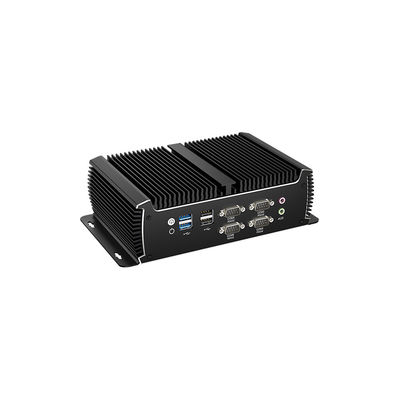 4 núcleos 8 fios Mini PC sem ventilador Intel Core I7 1195G7 Com LAN duplo 6COM DDR4