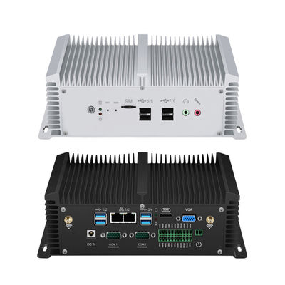 PC industrial incorporado sem ventilador com suporte a módulo 3G 4G com LAN dupla COM dupla