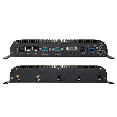 Intel Core I5 1155G7 4 núcleos 8 fios PC industrial sem ventilador com 6COM WiFi e GPIO