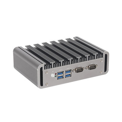 Intel Celeron J6412 PC Industrial com Dual COM Dual LAN e Linux