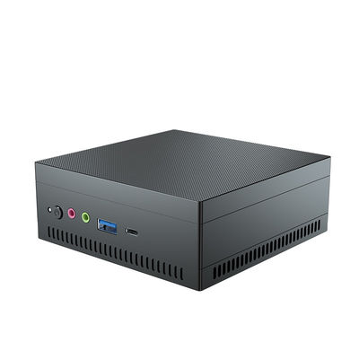 AMD Athlon Gold 3150U Mini PC Preto Com Chassi de Alumínio para Escritório