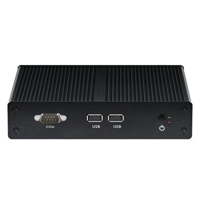 Mini PC industrial sem ventilador com processador Intel Celeron J4125 DDR3 e Dual COM