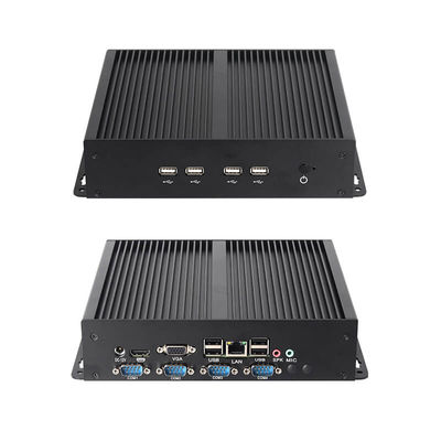 Mini Computador Industrial Sem Ventilador Com Intel Core i5-3317U DDR3L 8GB RAM E 4COM