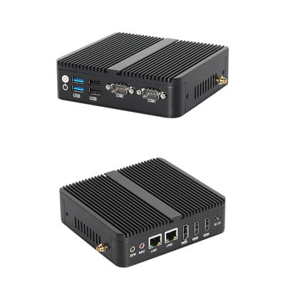 Computador industrial com DDR4 16G RAM Intel N100 Processador Método de resfriamento sem ventilador