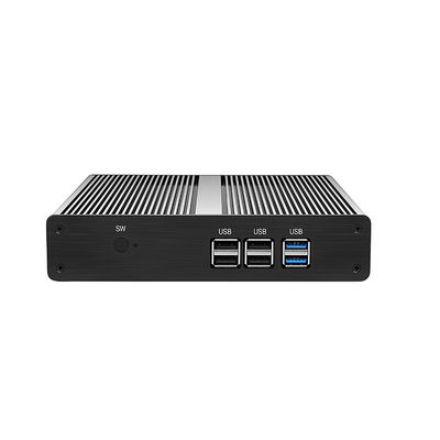 Processador Intel Celeron Mini Computador Com Chassi Preto DDR3 8GB RAM Para Casa