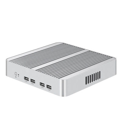 Melhor Mini PC Windows 10 com Intel Celeron J1900 DDR3 RAM 8GB Chassis de alumínio
