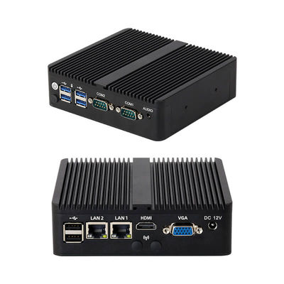 Intel Celeron N5095 PC Industrial com Dual Ethernet Dual COM DDR4 16 GB de RAM