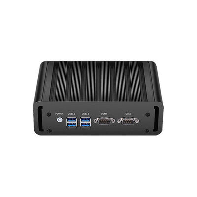 Intel Core i5 4200U Industrial PC sem ventilador Dual Ethernet Dual COM Computador