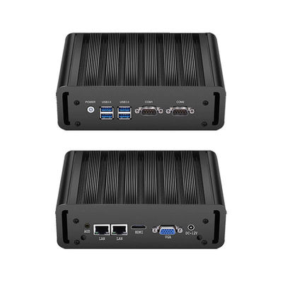 DDR3L 8GB de RAM PC Industrial Intel Celeron E Processador Core Dual LAN PC sem ventilador