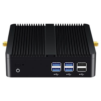 DDR3 RAM Mini PC sem ventilador Processadores Intel Mini Desktop Computador Chassis de alumínio