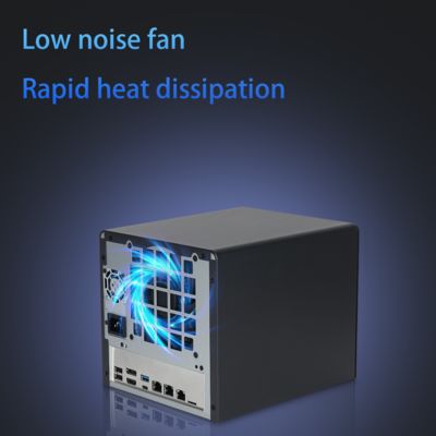 NAS Server N100 6-Bay Host Interface NAS Network Attached Storage Enclosure