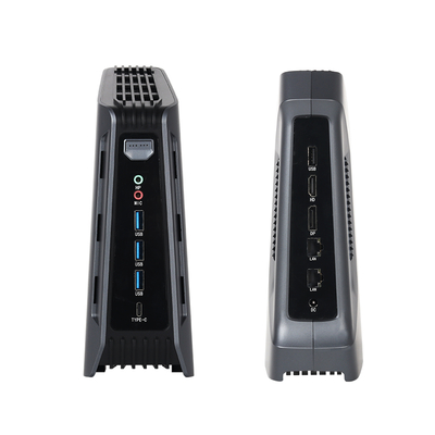 Intel Ultra 1ª Geração Série-H com LAN Dupla 1 HDMI 1 DP e DDR5 Mini PC ARM