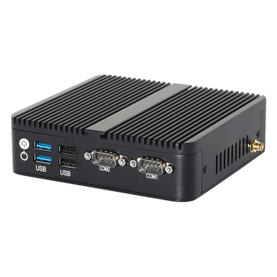 Processador Intel N100 com LAN Dupla, COMs Duplas e Triplo Display PC Industrial
