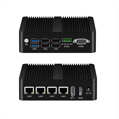 Soft Router Intel Celeron J6426 Processador 4 portas Ethernet Dual Serial Ports 2 USB3.0 4 USB2.0 DDR4 Win10 Win11 Linux Industrial Mini Pc